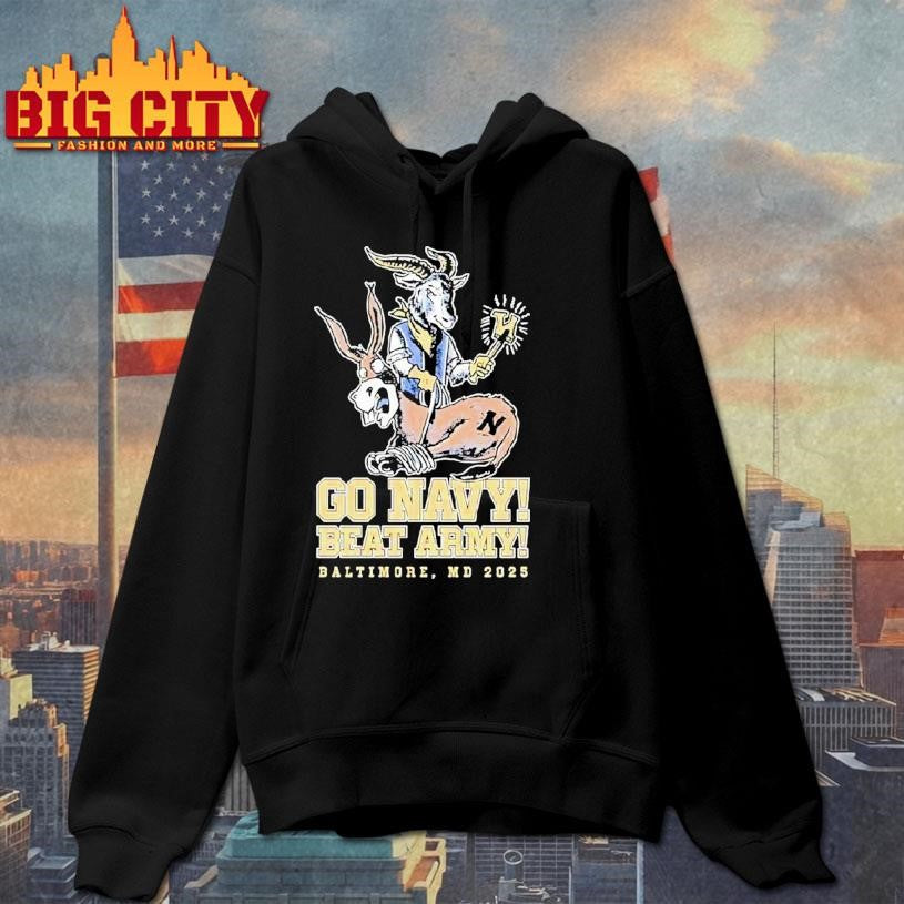 Go Navy Midshipmen Beat Army Black Knights Baltimore Md 2025 Shirt