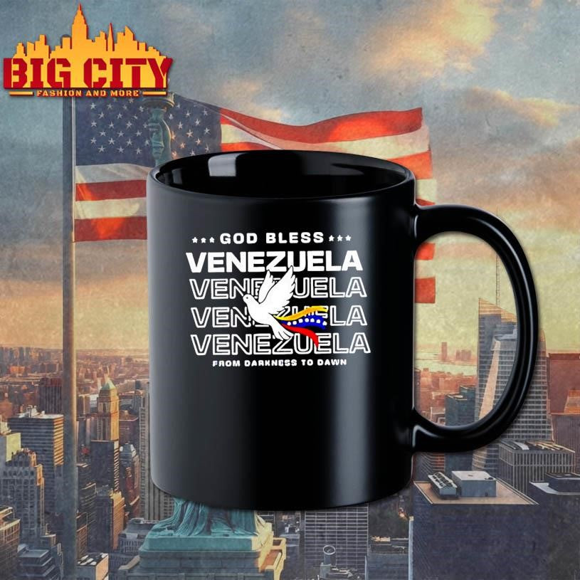 God Bless Venezuela From Darkness To Dawn Dove Shirt