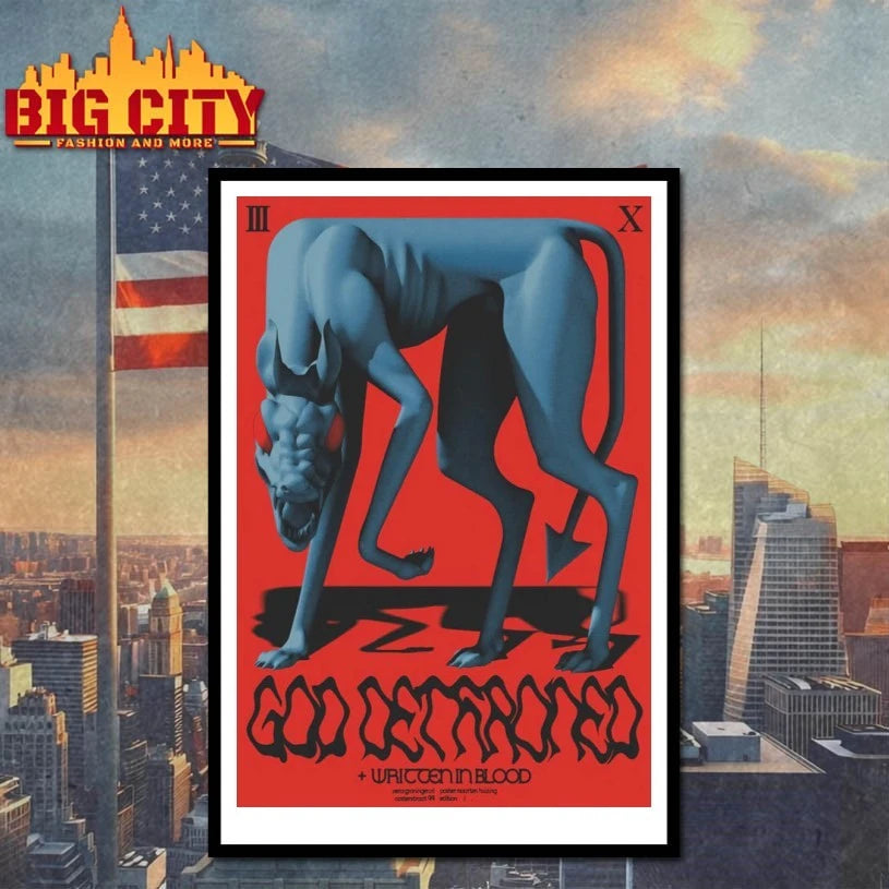 God Dethroned Groningen Netherlands On October 3 2025 Event Poster shirt