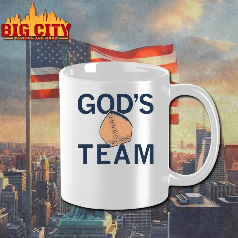 God’s Team papal hat shirt