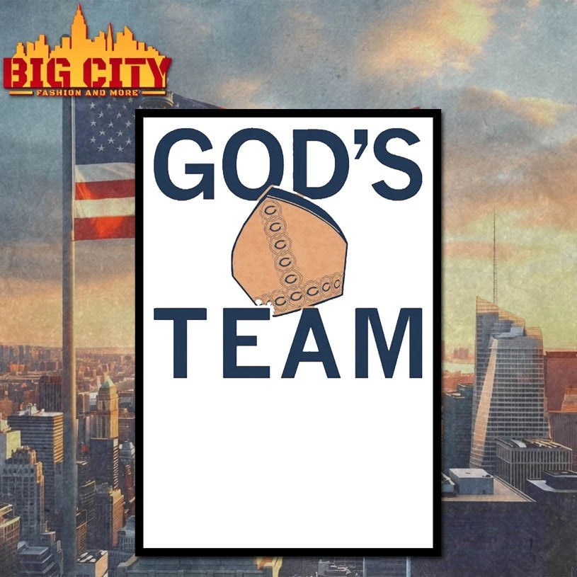God’s Team papal hat shirt