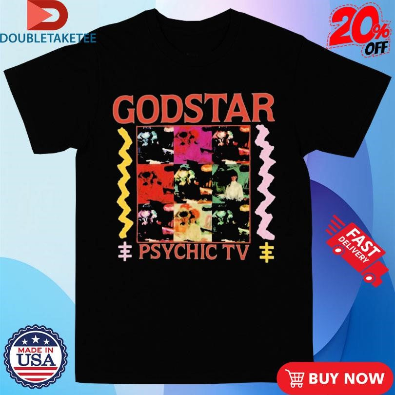 Godstar Psychic TV T-Shirts