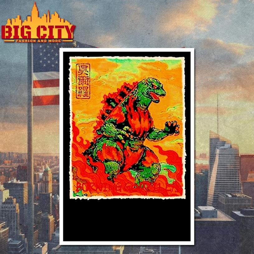 Godzilla Vs. Destoroyah 30th Anniversary Scene Illustration Shirt