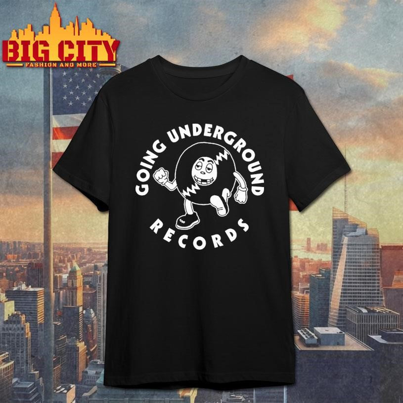 Going Underground Record Boy Crewneck Shirt