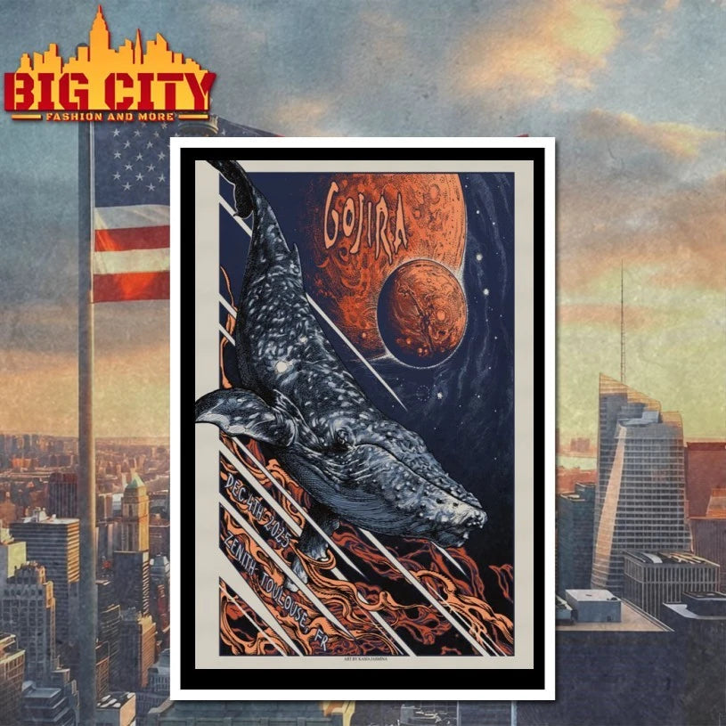 Gojira December 4 2025 Zenith Toulouse Metropole Toulouse France Poster shirt