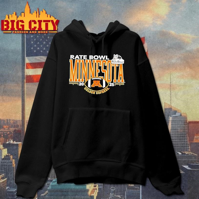 Golden Gophers 2025 Rate Bowl Shirt