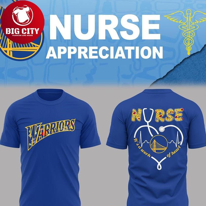 Golden State Warriors Nurse Night Of Appreciation 2025 Christmas Two Sided Shirt
