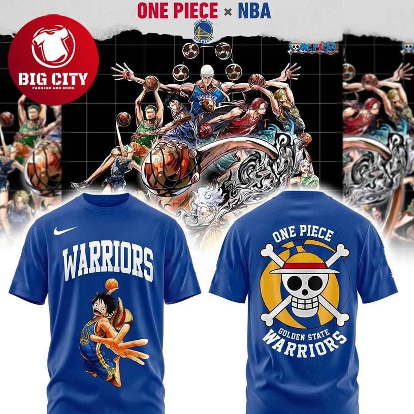 Golden State Warriors x D.luffy Special Two Sided Shirt