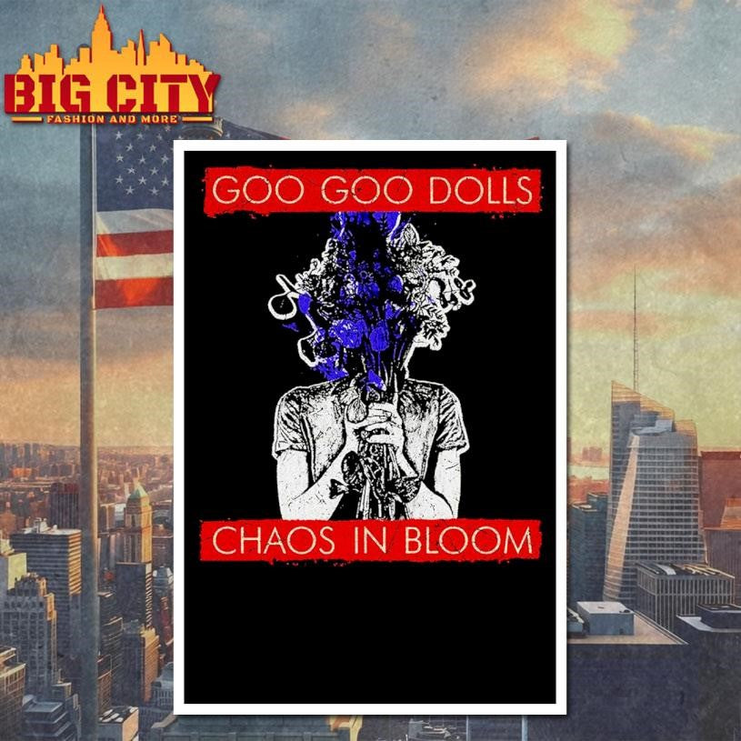 Goo Goo Dolls Chaos In Bloom Bouquet Logo Shirt