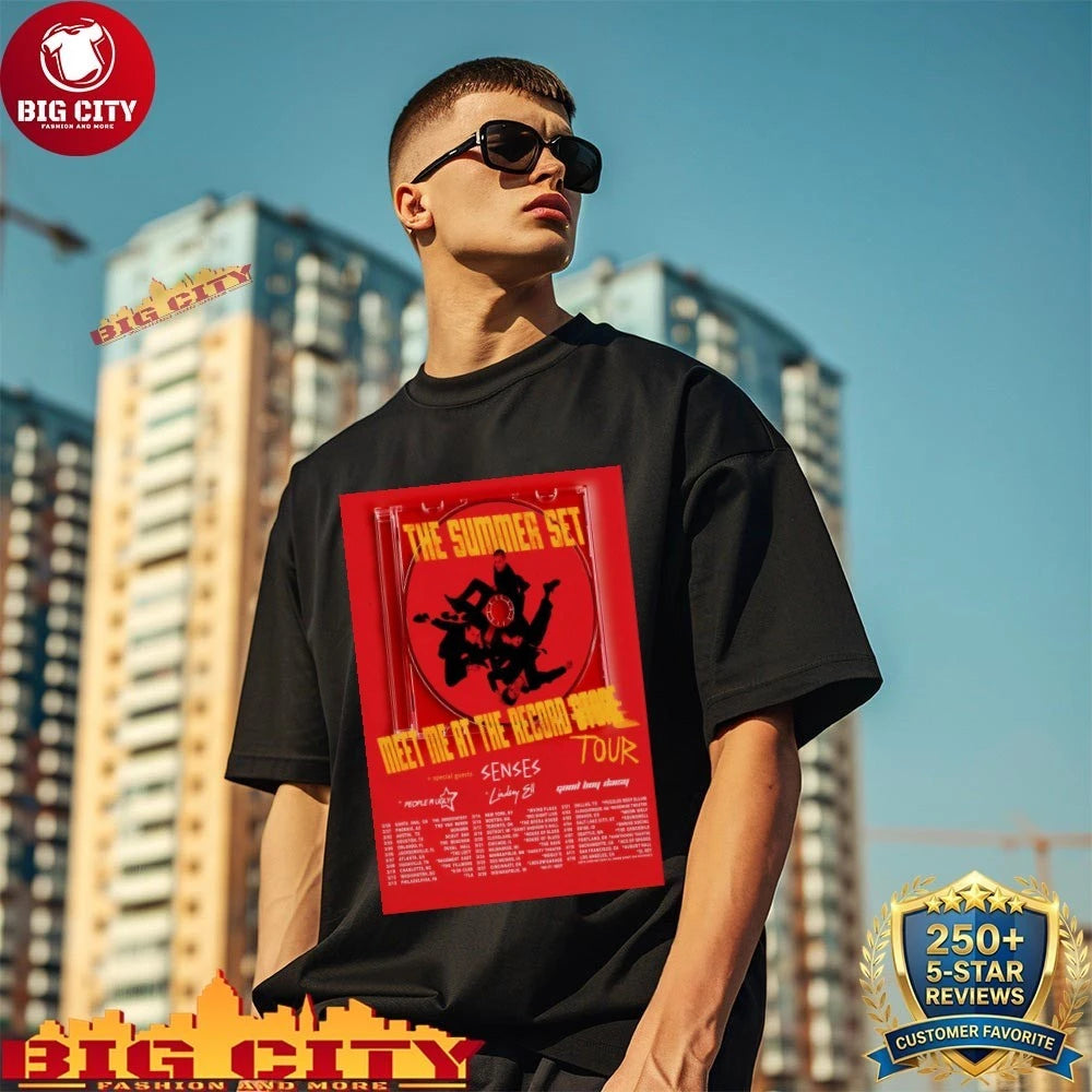 Good Boy Daisy Tour 2026 Meet Me At The Record Poster Shirt
