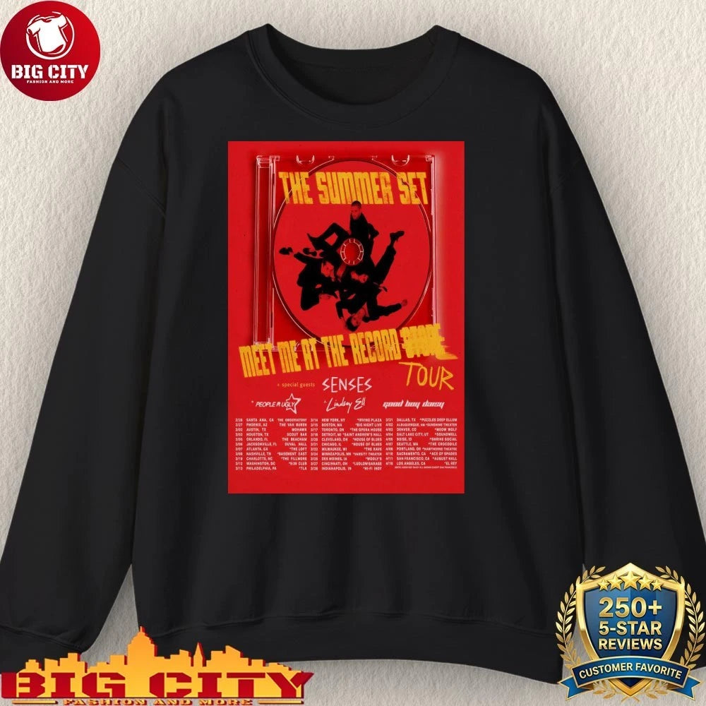 Good Boy Daisy Tour 2026 Meet Me At The Record Poster Shirt