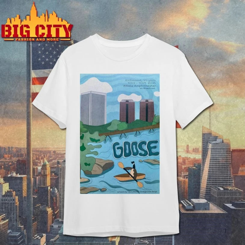 Goose Oct 2-3 2025 Allianz Amphitheater Poster shirt