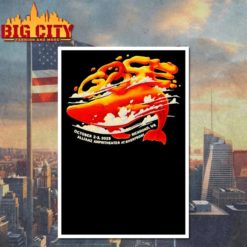 Goose Oct 2-3 2025 Richmond, VA Allianz Amphitheater at Riverfront shirt