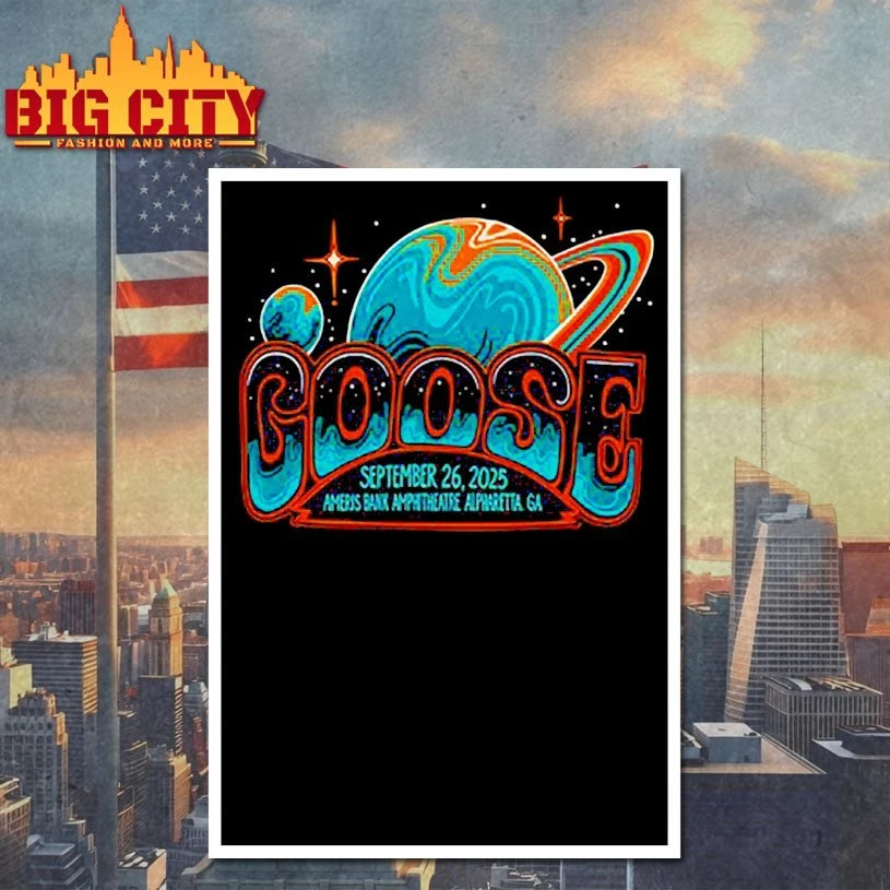 Goose Sep 26 2025 Ameris Bank Amphitheatre Alpharetta, GA Shirts