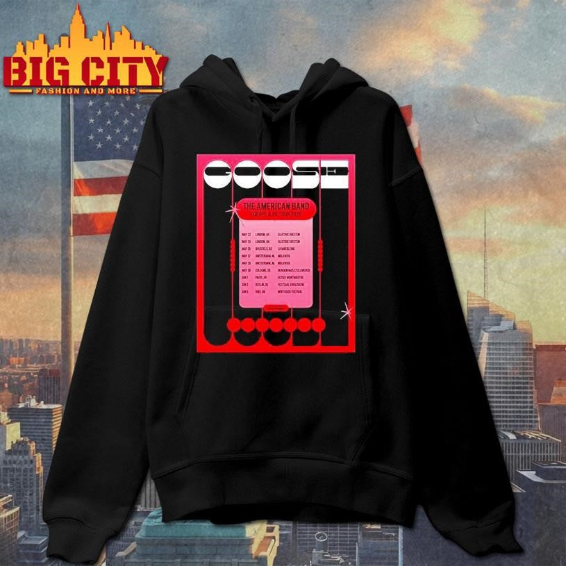 Goose The American Band Europe And Uk 2026 Tour Shirt