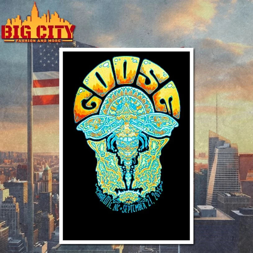 Goose Tour Charlotte, NC 27 Sep 2025 Shirts