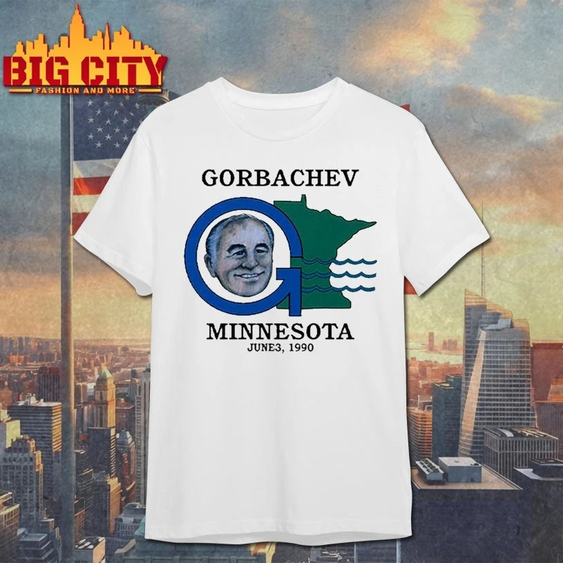 Gorbachev Minnesota June 3 1990 shirt