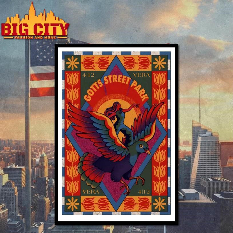 Gotts Street Park Vera In Groningen Netherlands Dec 4 2025 Poster Shirt