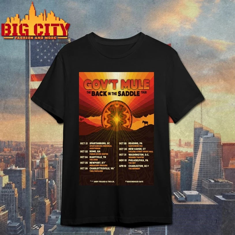 Gov’t Mule Fall Tour 2025 Poster Shirt