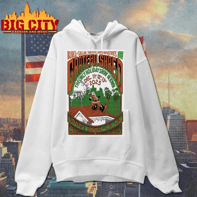 Grateful Shred Lodge Room Concert Poster shirt