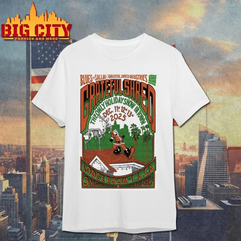 Grateful Shred Lodge Room Concert Poster shirt