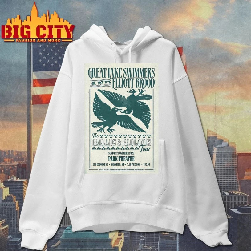 Great Lake Swimmers Winnipeg Tour 2025 Poster Shirt