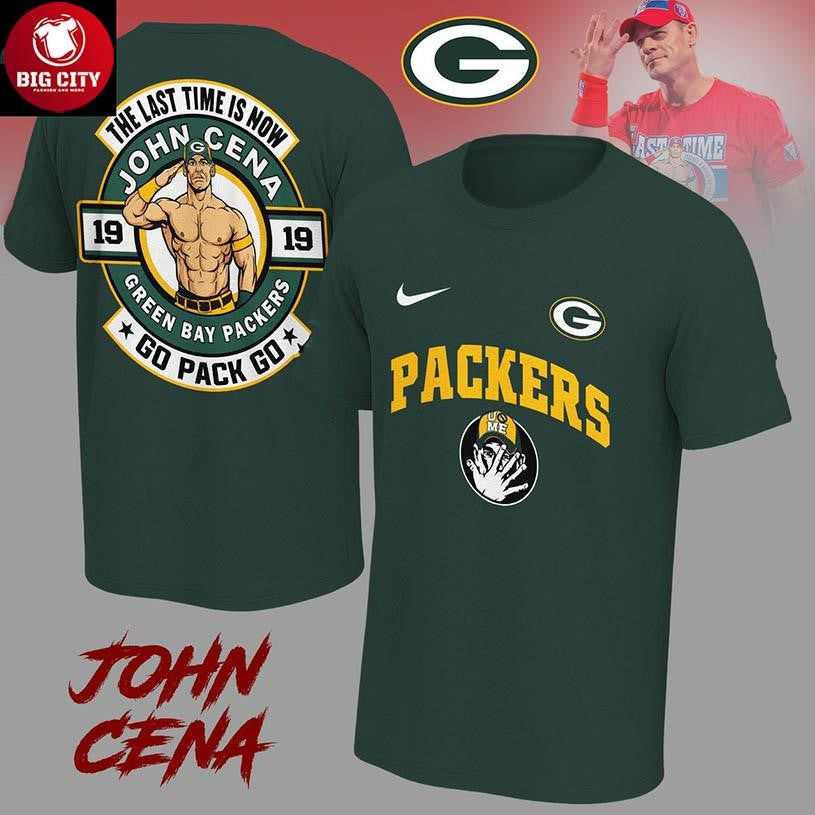 Green Bay Packers John Cena 2025 Go Pack Go Since 1919 Two Sided Shirt