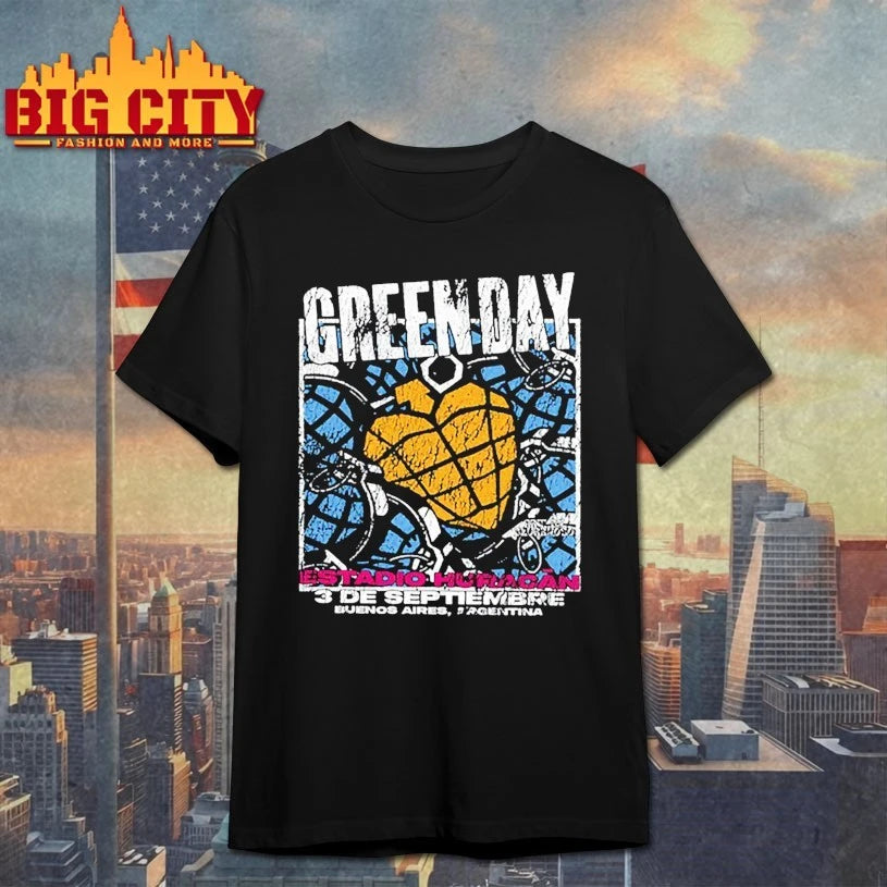 Green Day Estadio Huracan 2025 shirt