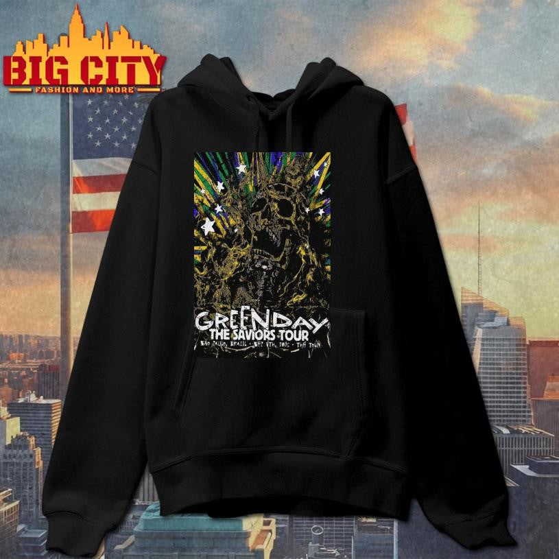 Green Day Sep 7th 2025 The Town Show Poster shirt