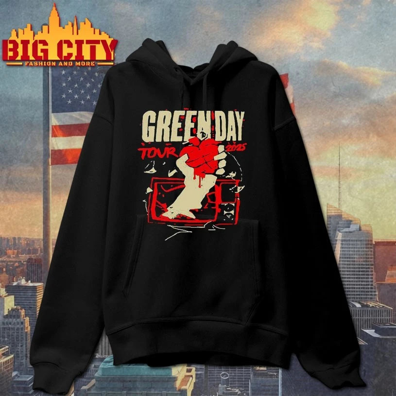 Green Day Tour Sept 19-21 2025 Riot Fest shirts