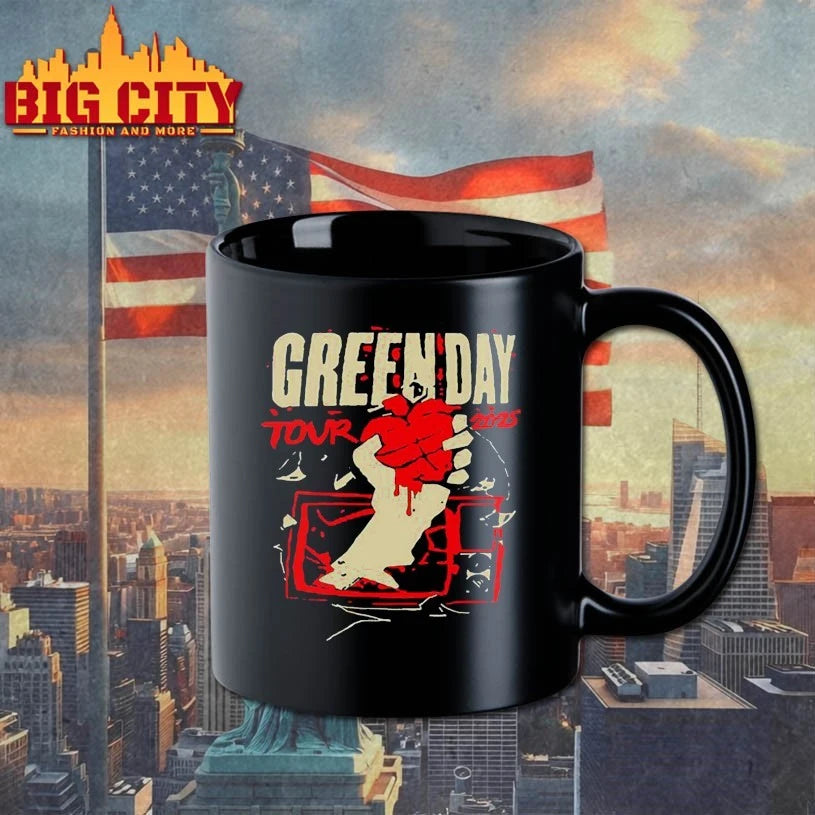 Green Day Tour Sept 19-21 2025 Riot Fest shirts