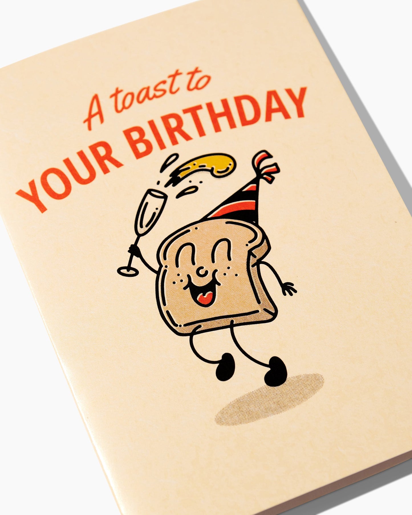 A Toast To Your Birthday Greeting Card