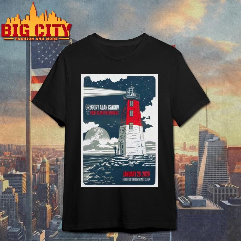 Gregory Alan Isakov 1-29-2026 Providence RI Poster Shirt