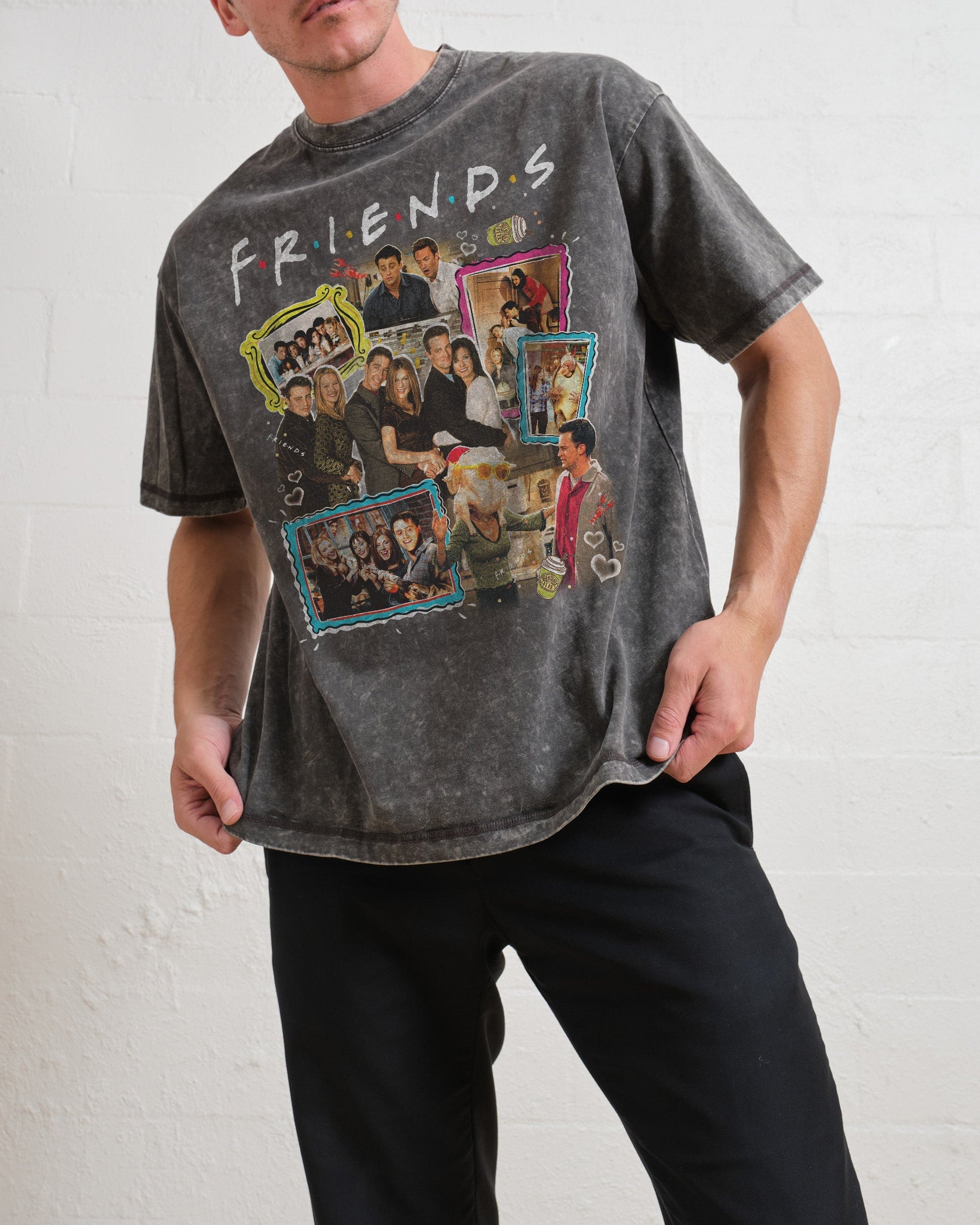 Friends Vintage Oversized Tee