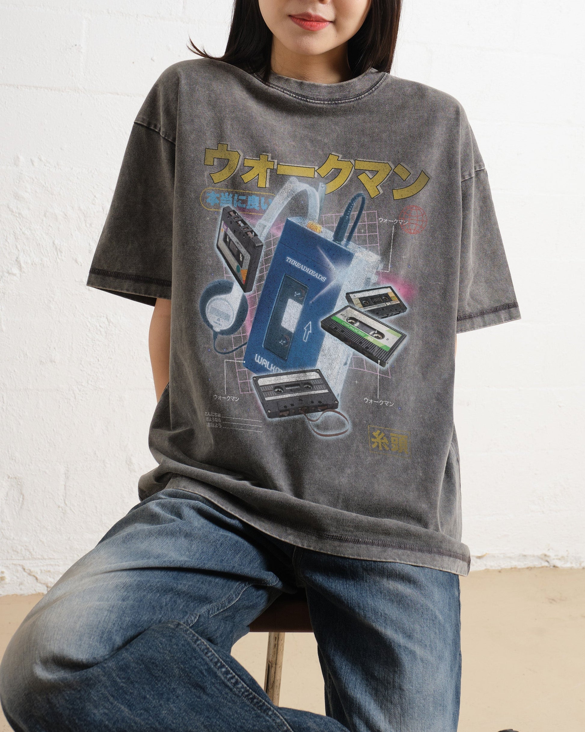 Japanese Walkman Oversized Tee