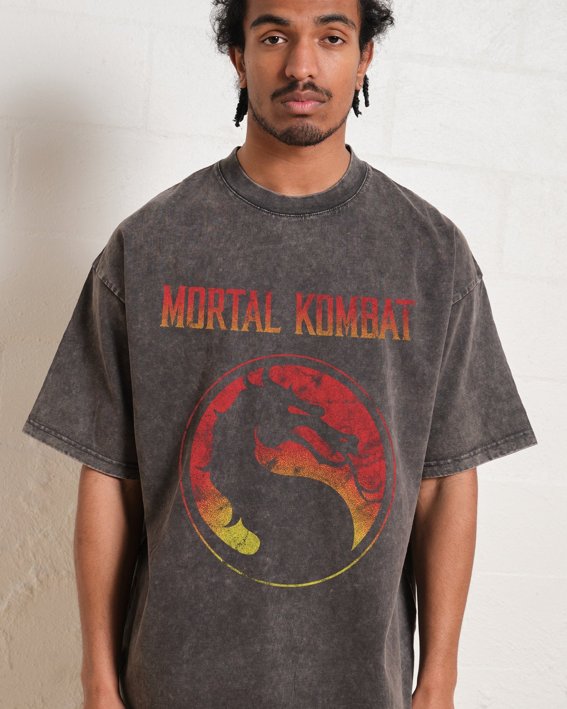 Mortal Kombat Logo Oversized Tee