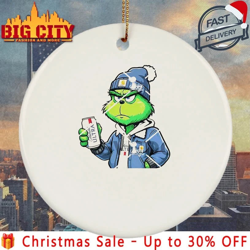 Grinch Christmas Michelob Ultra In shirt