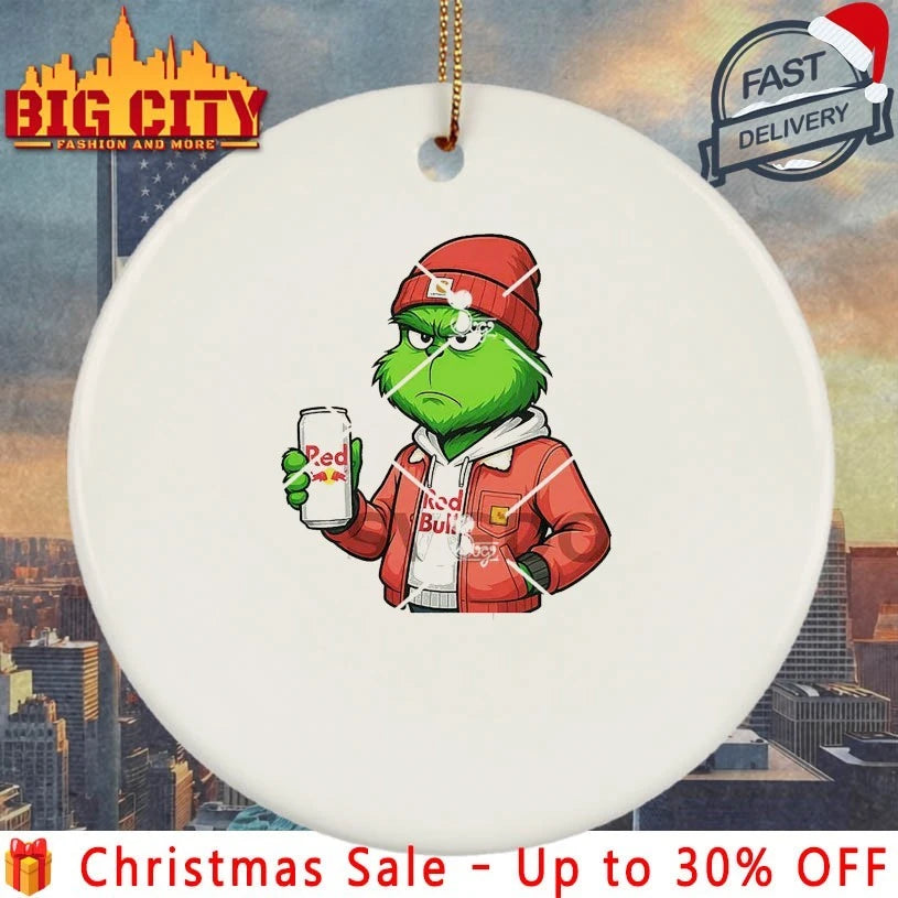 Grinch Christmas Redbull In In shirt