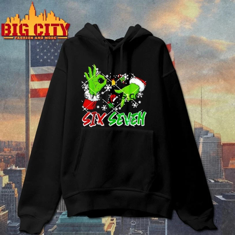 Grinch Christmas Six Seven 6 7 Xmas shirt