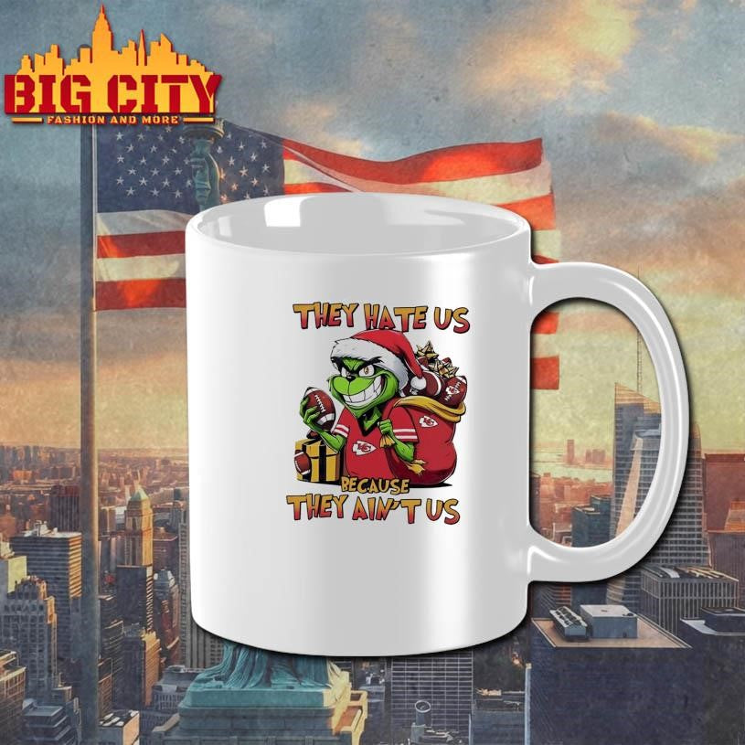 Grinch &amp; Kansas City Chiefs they hate us because they ain’t us ornament