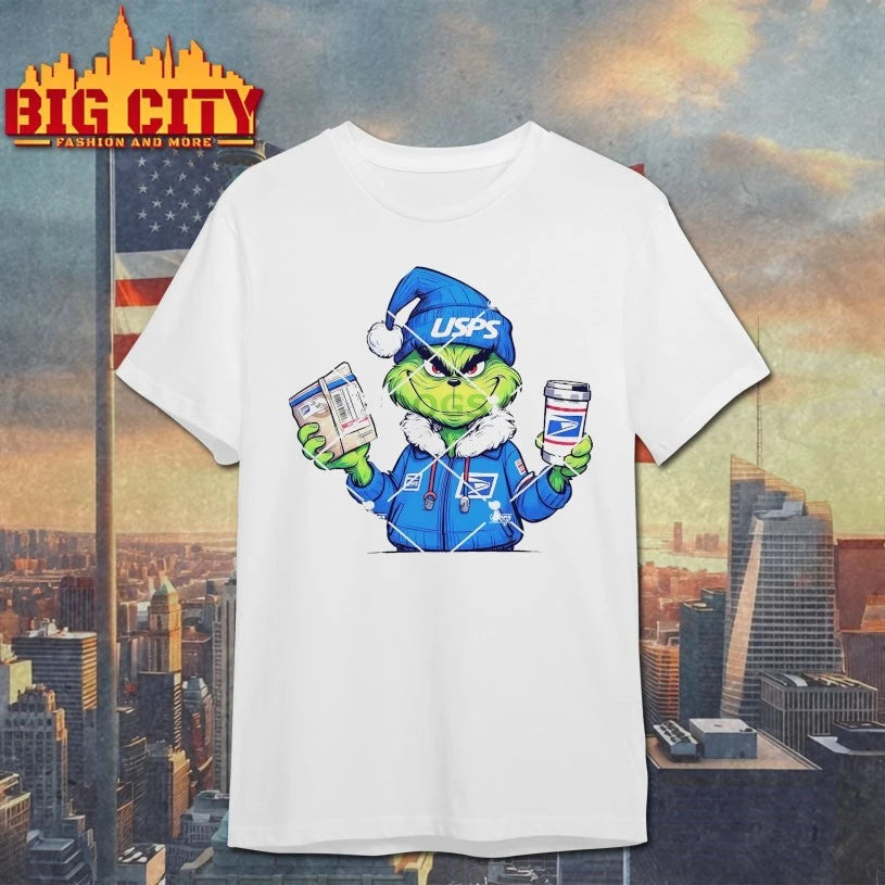 Grinch Winter Suit USPS Christmas shirt