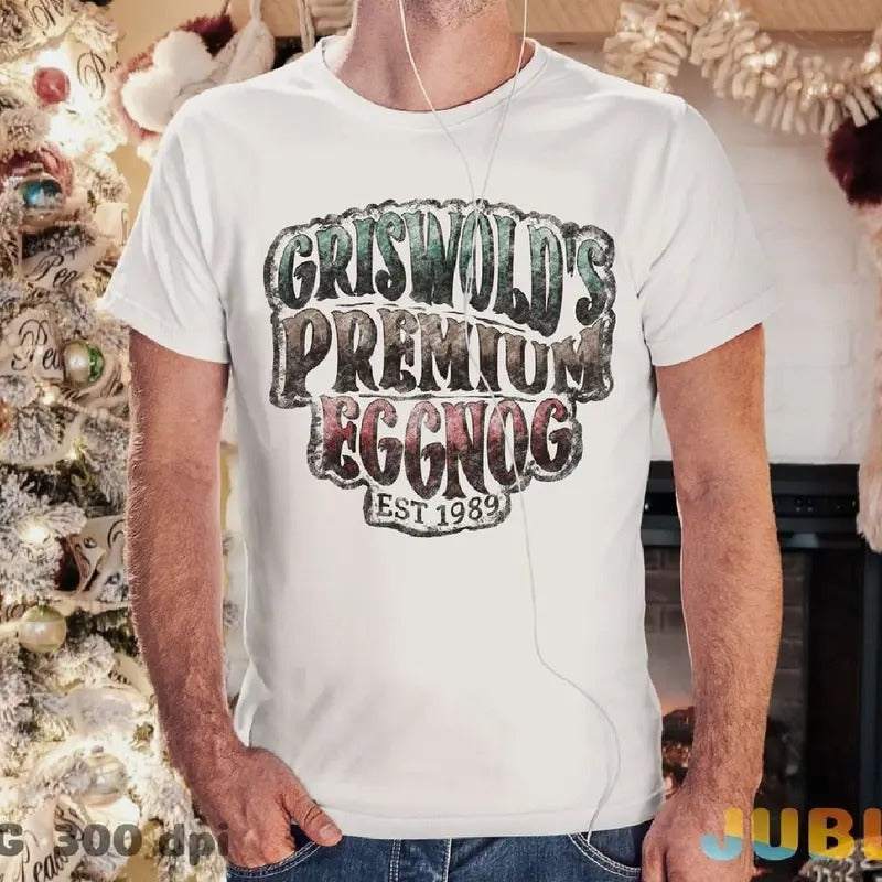 Griswold's Premium Eggnog Clark Griswold Christmas Movie Shirt, VintageShirt Christmas Tshirt Hoodie, Sweatshirt
