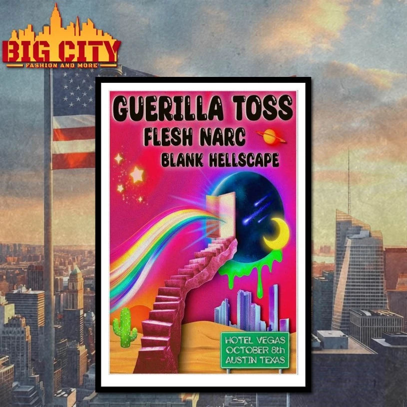 Guerilla Toss Austin, Texas Poster Shirt