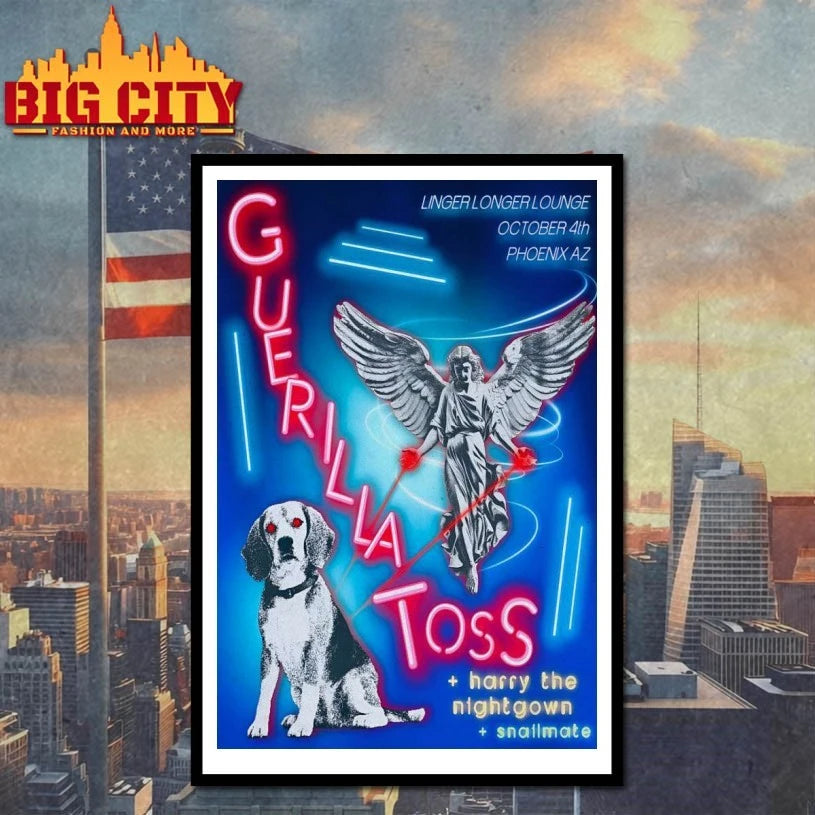 Guerilla Toss Oct 4 2025 In Phoenix AZ Poster shirt
