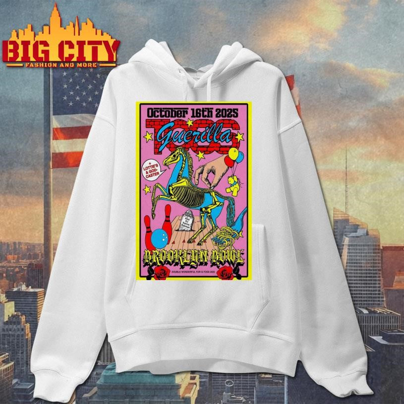 Guerilla Toss Show Brooklyn, New York 16 Oct 2025 Poster Shirt