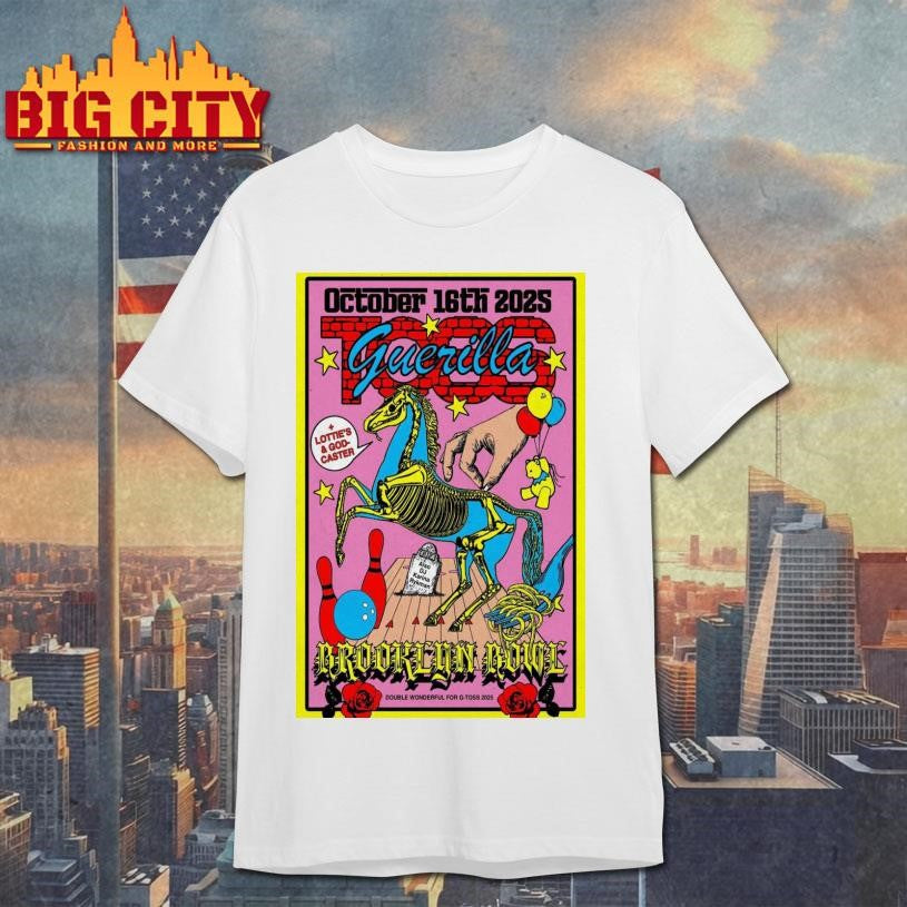 Guerilla Toss Show Brooklyn, New York 16 Oct 2025 Poster Shirt