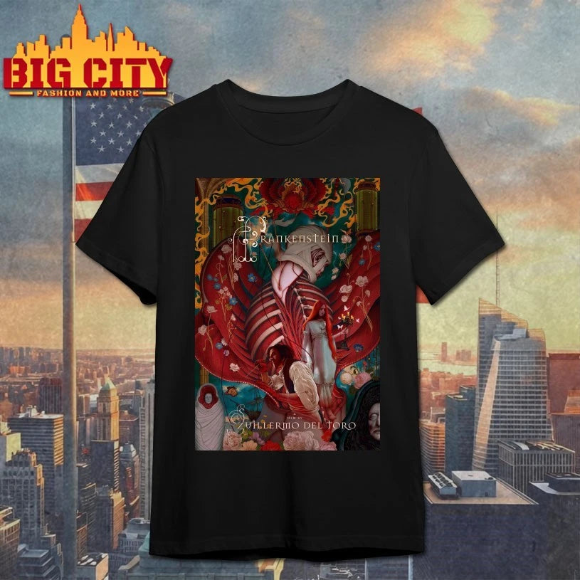 Guillermo del Toro’s FRANKENSTEIN poster shirt