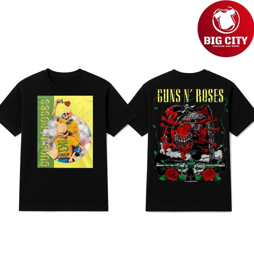 Gun N Roses Tour 2025 Two Sided Shirt