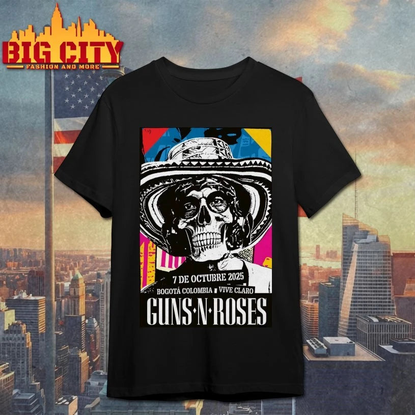 Guns N’ Roses 10.7.2025 Bogotá Colombia Poster shirt