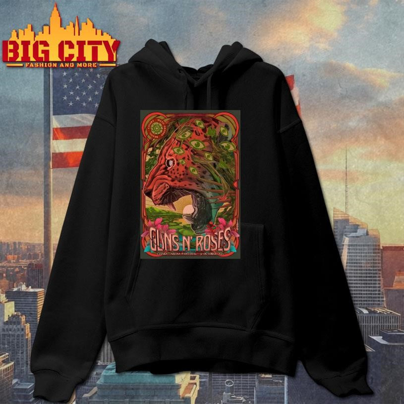 Guns N’ Roses Oct 31 2025 Cuiabá Event Poster Shirt